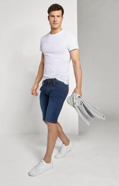 TOM TAILOR KNIT DENIM Herren Jeans Shorts